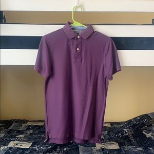Tommy Hilfiger Polo Purple